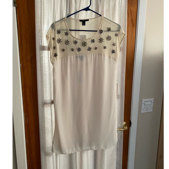 NEW SHEER EMBELLISHED DRESS - Picture 2 of 6